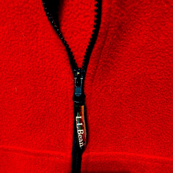 Retro L.L. Bean Fleece Vest - Picture 3 of 7